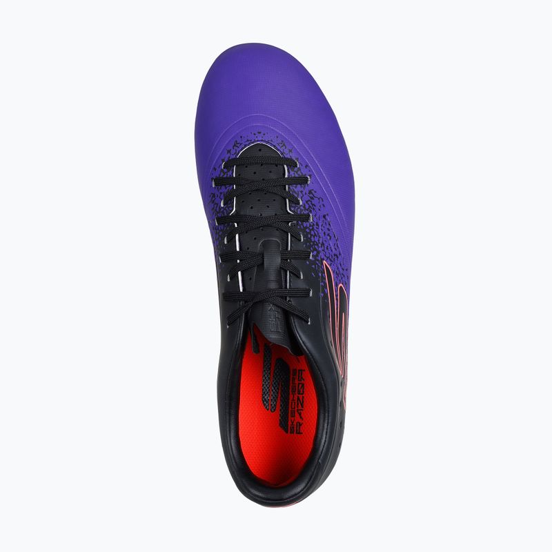 Кросівки футбольні чоловічі Skechers Razor Academy Gold 1.5 FG purple 10
