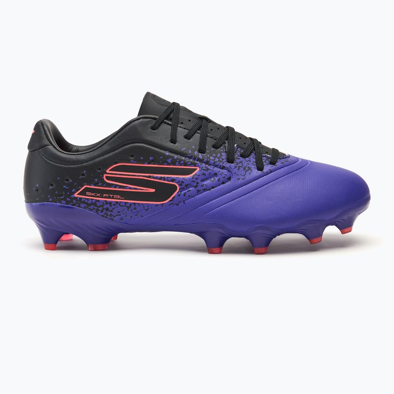 Кросівки футбольні чоловічі Skechers Razor Academy Gold 1.5 FG purple 2