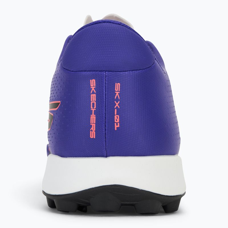 Кросівки футбольні чоловічі Skechers SKX Academy Gold 1.5 TF purple 6