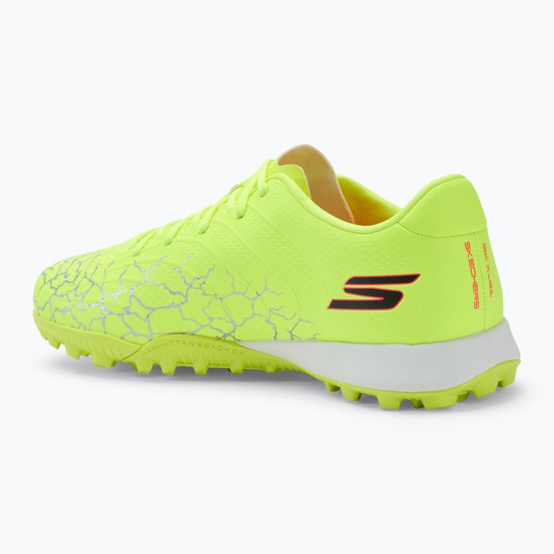 Кросівки футбольні чоловічі Skechers SKX Academy Gold 1.5 TF yellow/black 3