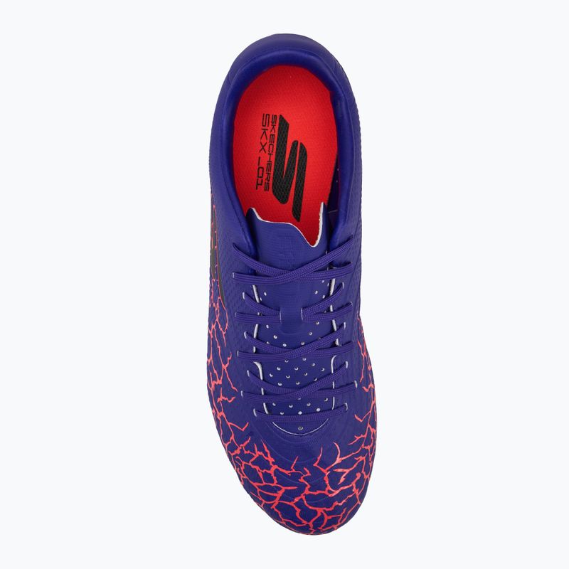 Кросівки футбольні чоловічі Skechers SKX Academy Gold 1.5 FG purple 5