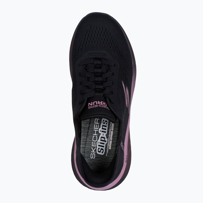 Жіночі кросівки SKECHERS Max Cushioning Elite 2.0 чорні / лілові 11