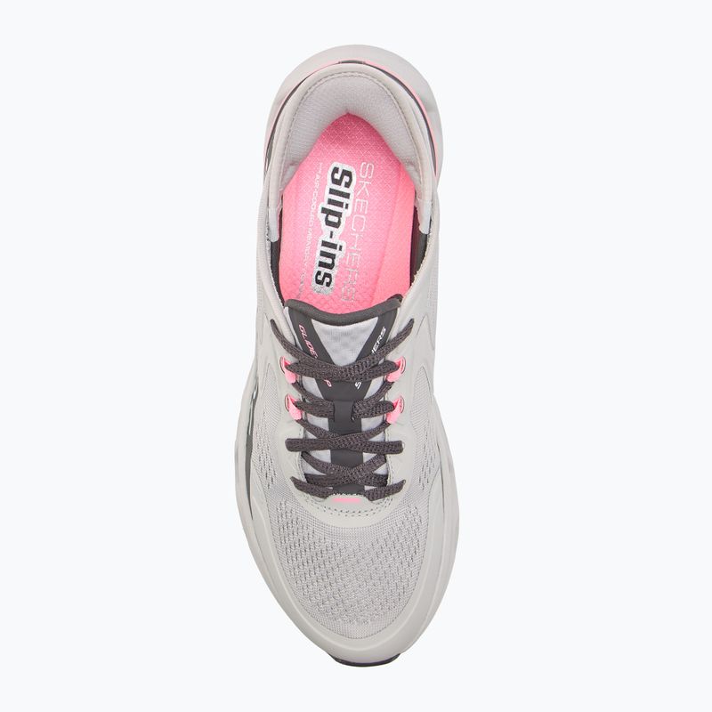 Кросівки жіночі SKECHERS Glide Step Altus gray/pink 5