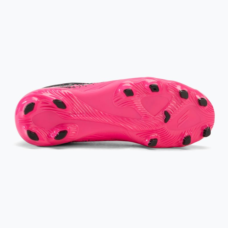 Кросівки футбольні дитячі Skechers Razor Gold 1.5 FG black/pink 4