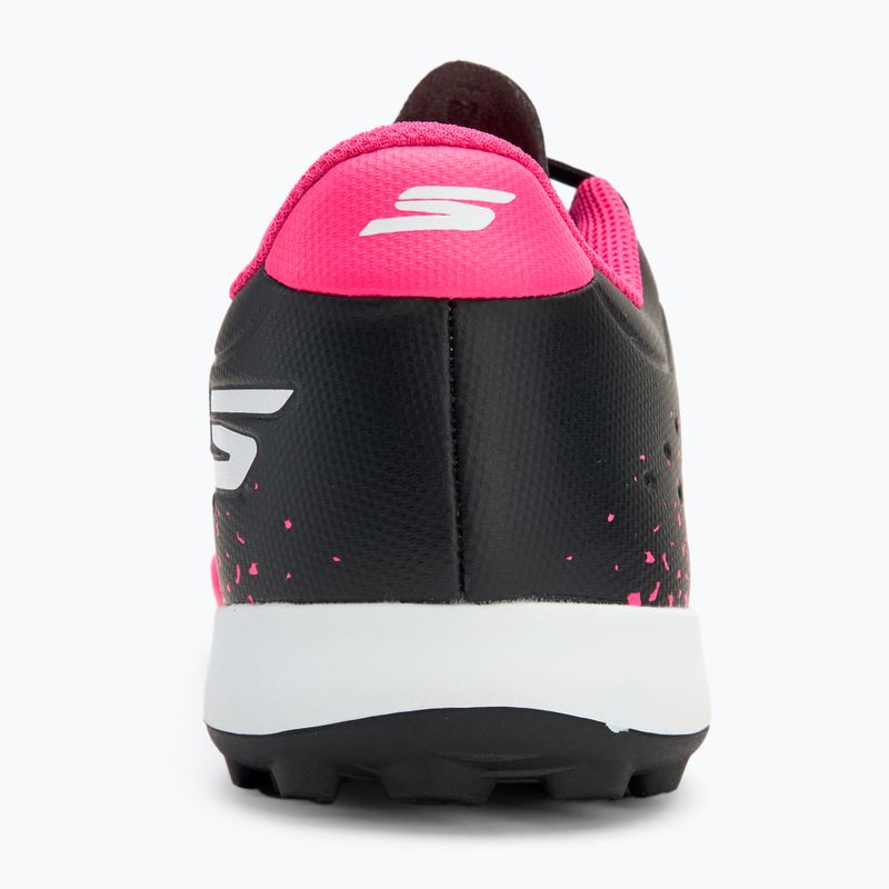 Кросівки футбольні дитячі Skechers Razor Gold 1.5 TF black/pink 6