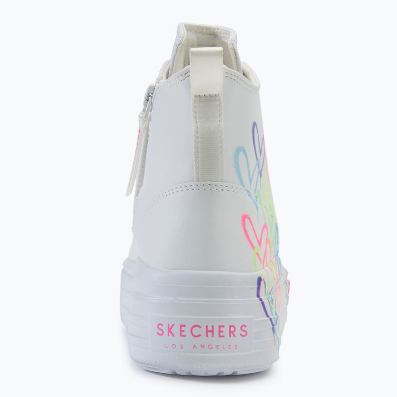 Дитячі кросівки SKECHERS Hyperlift Love Daze білі/різнокольорові 6