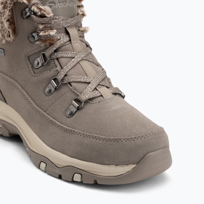 Кросівки жіночі Skechers Trego Snow Worries mushroom 7