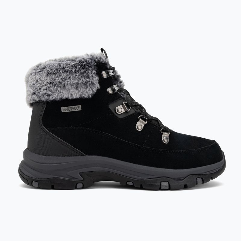 Кросівки жіночі Skechers Trego Snow Worries black 2