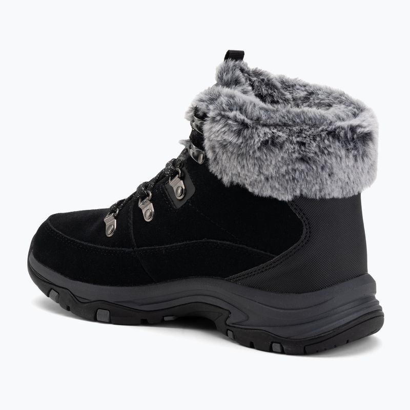 Кросівки жіночі Skechers Trego Snow Worries black 3