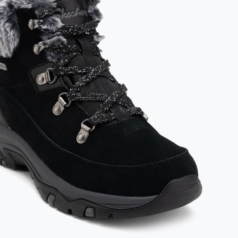Кросівки жіночі Skechers Trego Snow Worries black 7