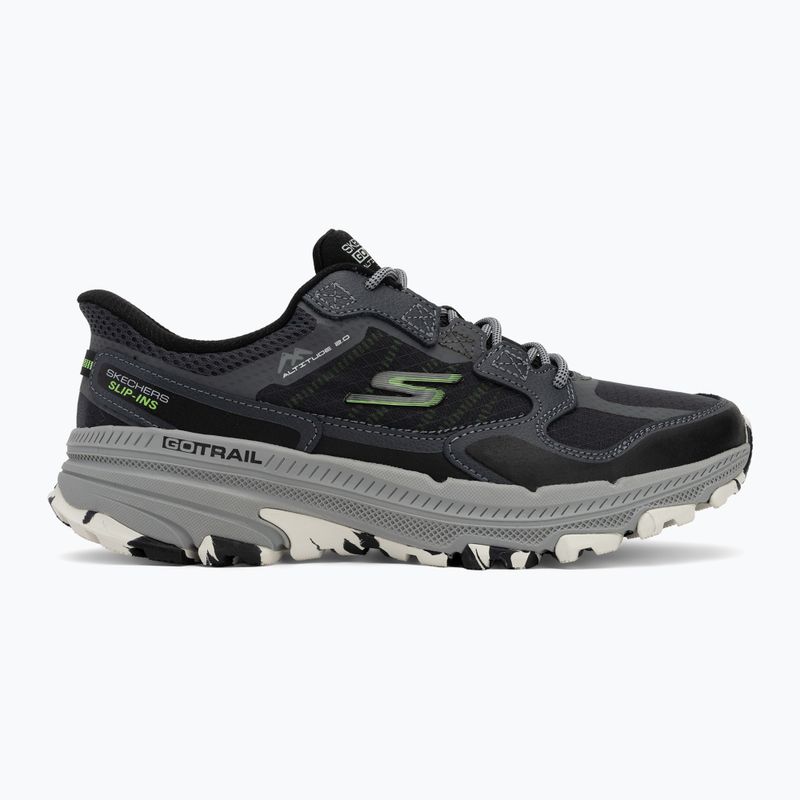 Чоловічі кросівки SKECHERS Go Run Trail Altitude 2.0 Rocky Hill чорного кольору 2