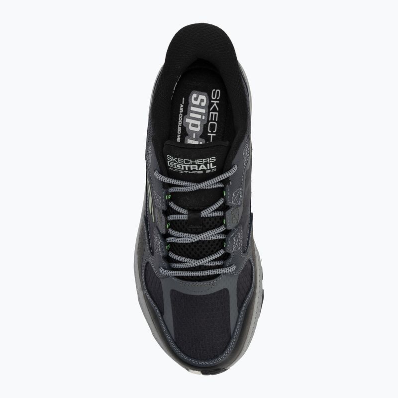 Чоловічі кросівки SKECHERS Go Run Trail Altitude 2.0 Rocky Hill чорного кольору 5