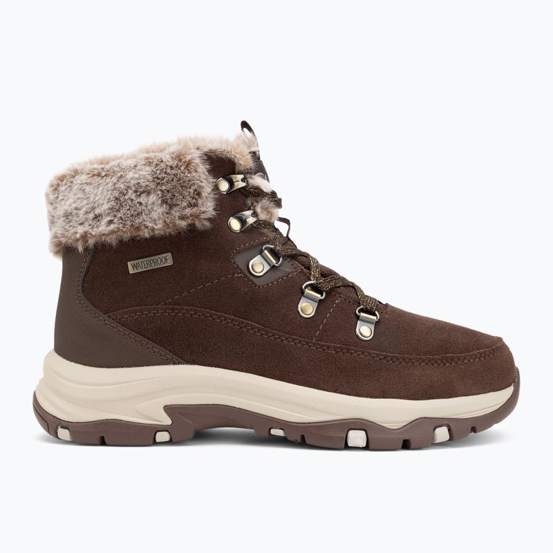 Кросівки жіночі Skechers Trego Snow Worries chocolate 2