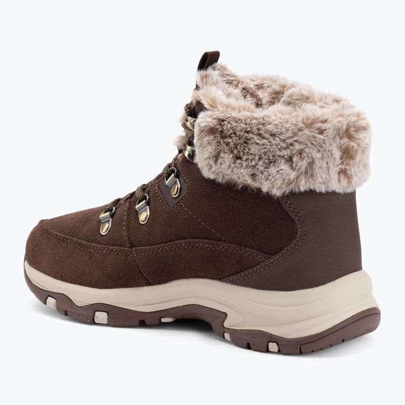 Кросівки жіночі Skechers Trego Snow Worries chocolate 3