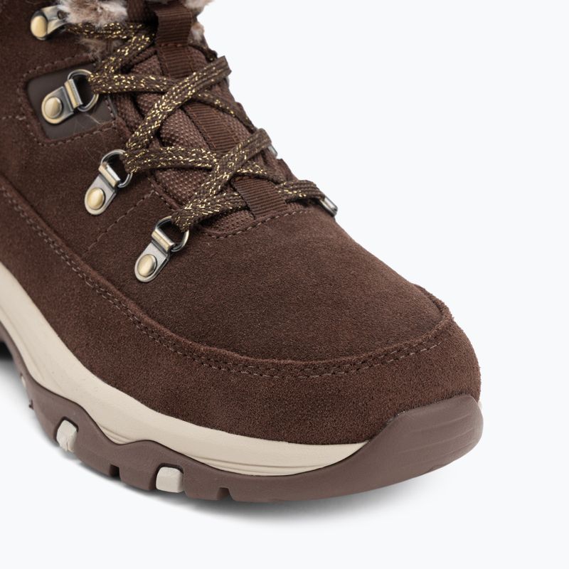 Кросівки жіночі Skechers Trego Snow Worries chocolate 7
