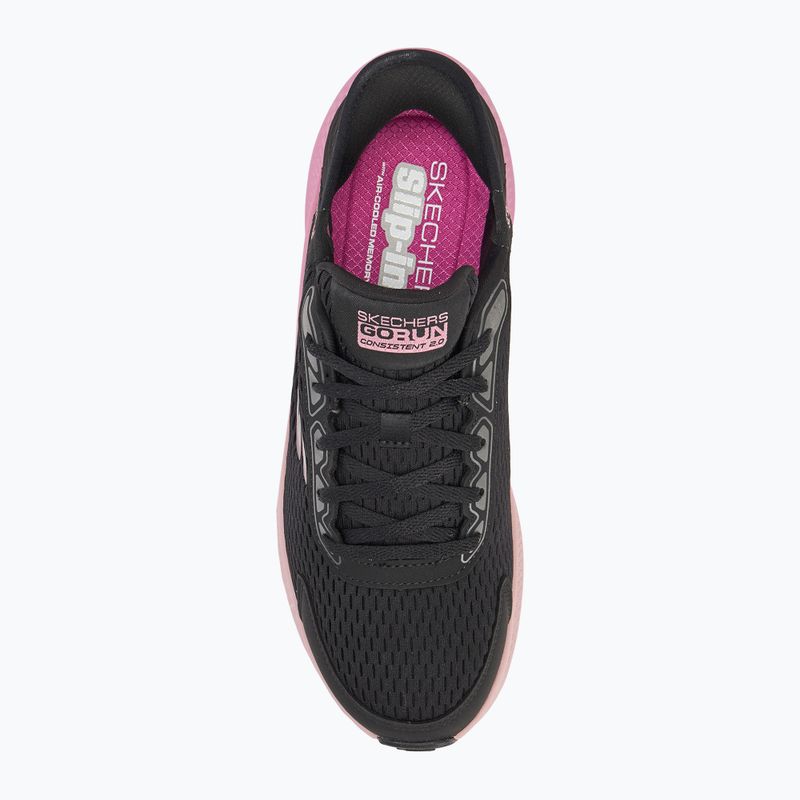 Кросівки жіночі SKECHERS Go Run Consistent 2.0 black/mauve 5