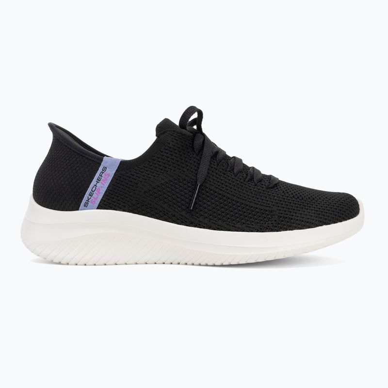 Кросівки жіночі SKECHERS Ultra Flex 3.0 Elevated Motion black/white 2