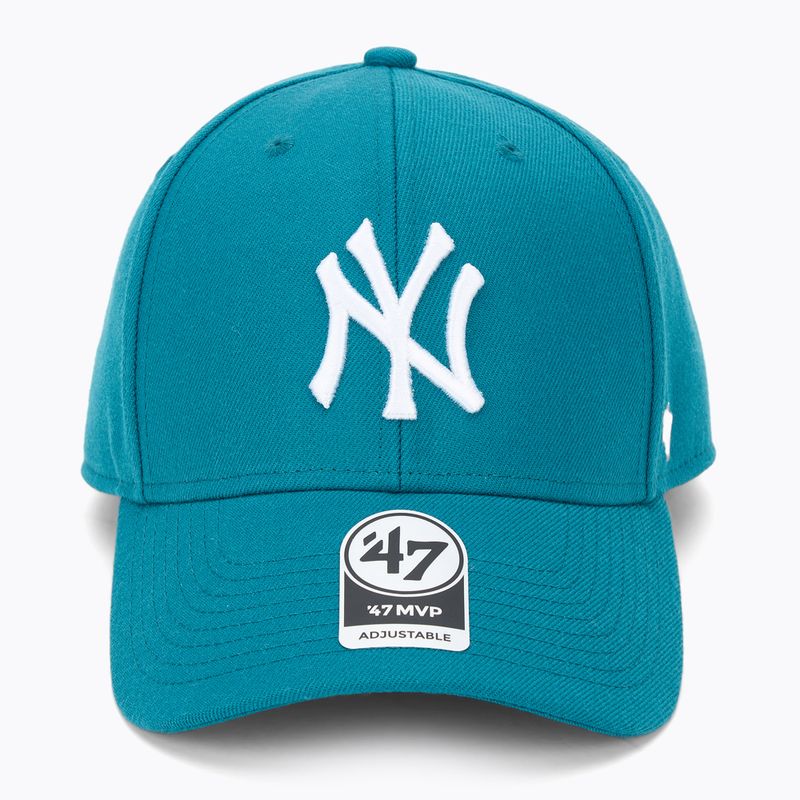 Кепка 47 Brand MLB New York Yankees MVP dark teal 2
