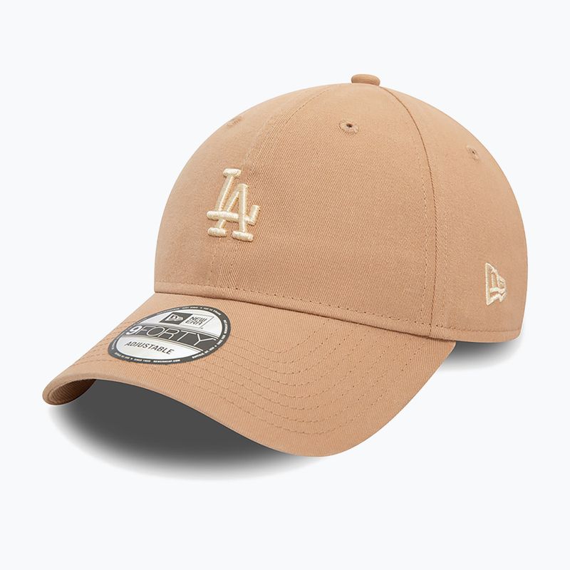 Бейсболка New Era Washed 940 La Dodgers медно-бежевого кольору 2