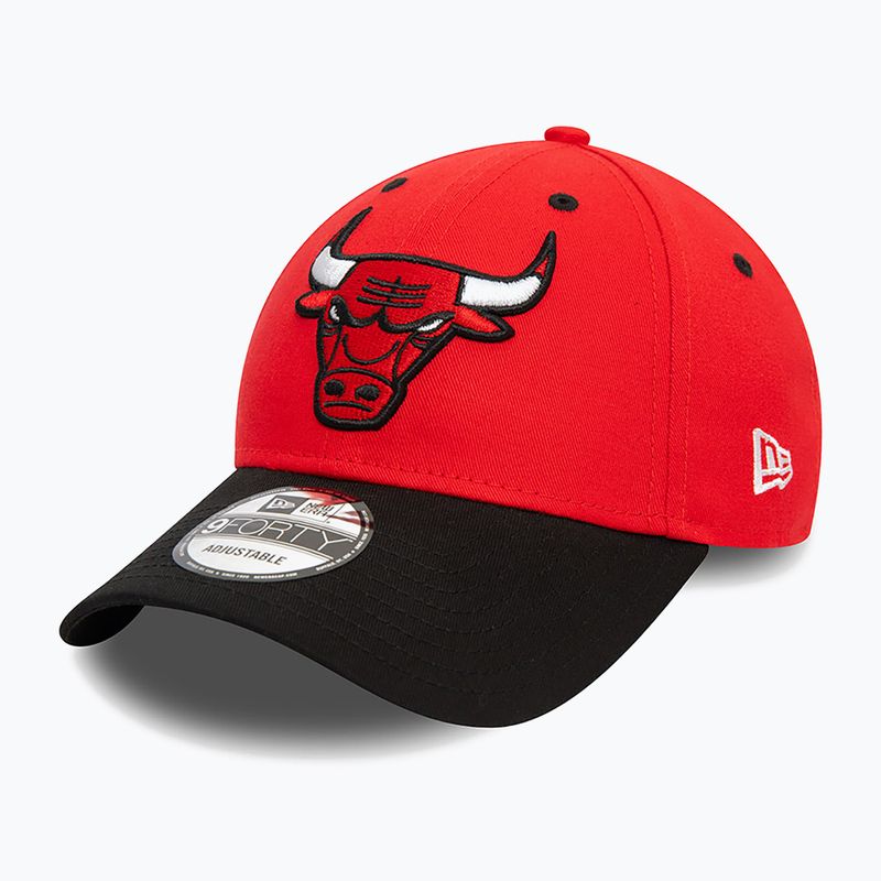 Бейсболка New Era Side Patch 940 Bulls червона 2