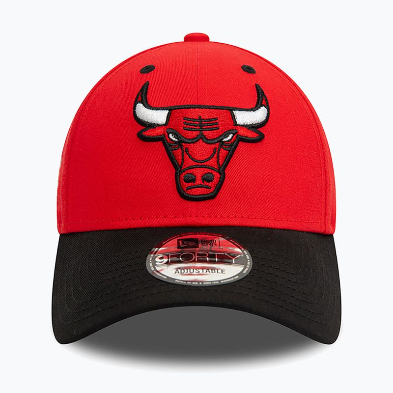 Бейсболка New Era Side Patch 940 Bulls червона 4