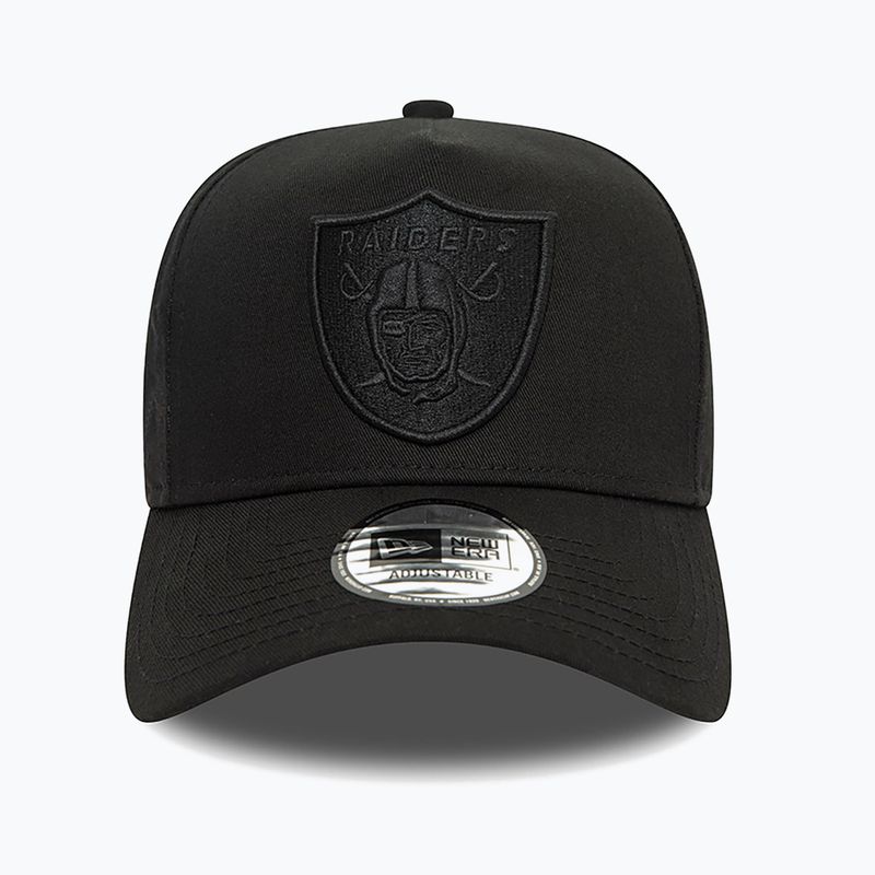 Бейсболка New Era Bob Eframe Raiders чорна 3