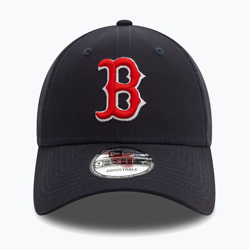 Бейсболка New Era Side Patch 940 Red Sox темно-синя 4