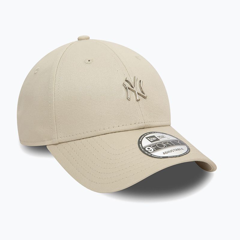 Бейсболка New Era Metallic Pin 940 Nyy світло-бежева