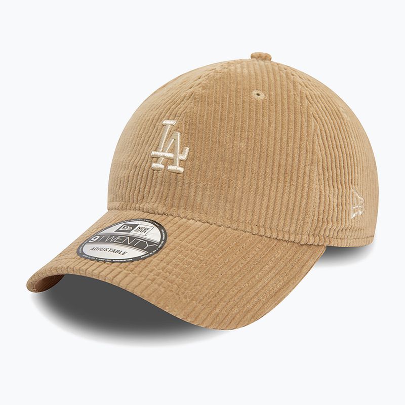 Бейсболка New Era Cord 920 La Dodgers мідно-бежевого кольору 2