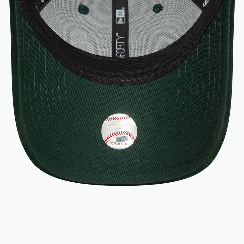 Кепка жіноча New Era Velour Midi 9FORTY New York Yankees dark green 5