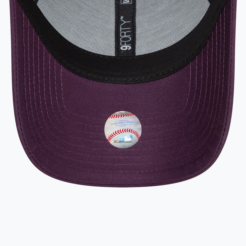 Кепка жіноча New Era Metallic 9FORTY New York Yankees dark purple 5