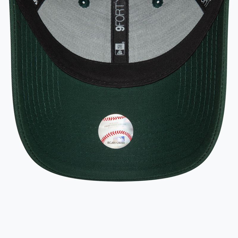 Кепка жіноча New Era Metallic 9FORTY Los Angeles Dodgers dark green 5