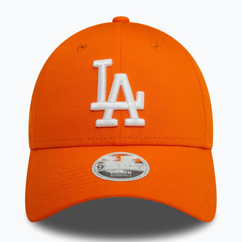 Кепка жіноча New Era League Essential 9FORTY Los Angeles Dodgers orange 3