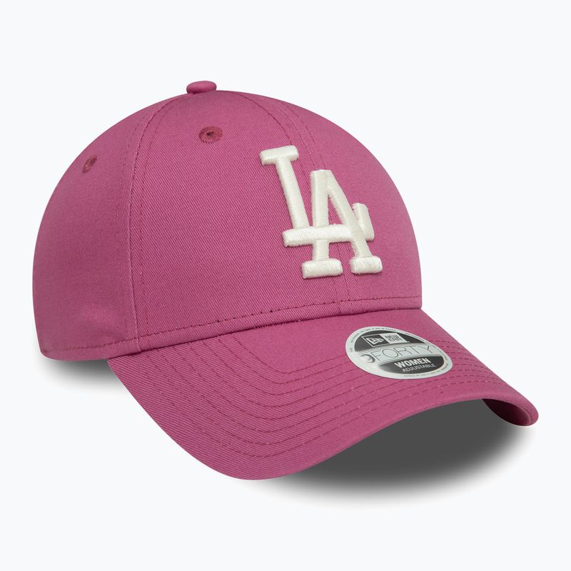 Кепка жіноча New Era League Essential 9FORTY Los Angeles Dodgers purple