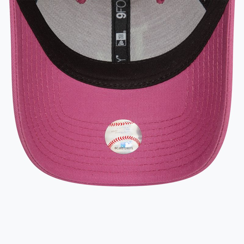 Кепка жіноча New Era League Essential 9FORTY Los Angeles Dodgers purple 5