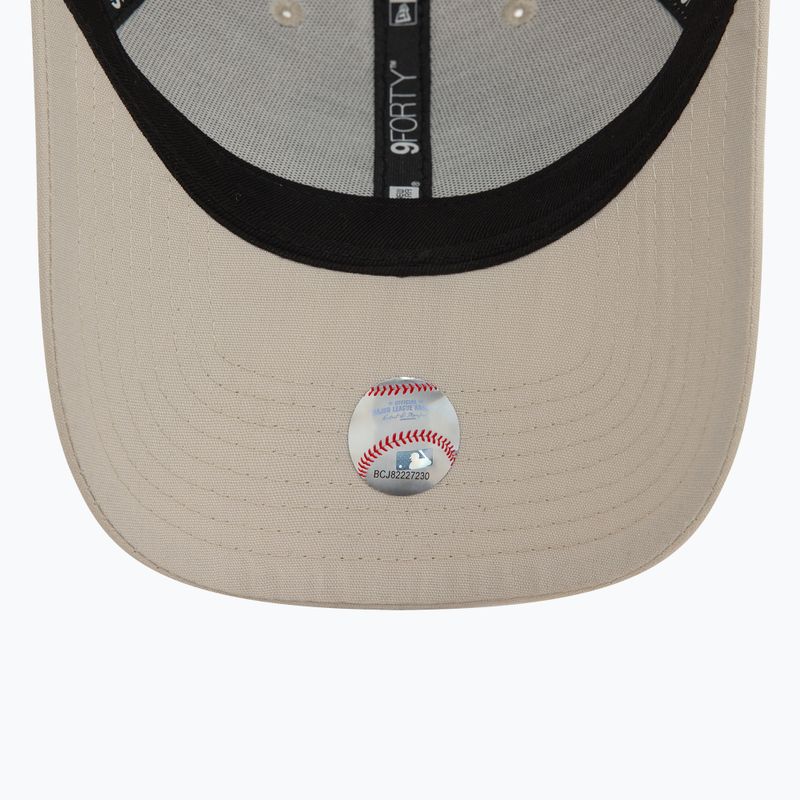 Кепка New Era Repreve Mini Logo 9FORTY New York Yankees light beige 5