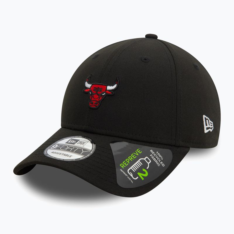 Кепка New Era Repreve Mini Logo 9FORTY Chicago Bulls black 2