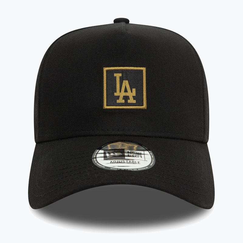 Кепка New Era Metallic Patch Eframe 9FORTY Los Angeles Dodgers black 3