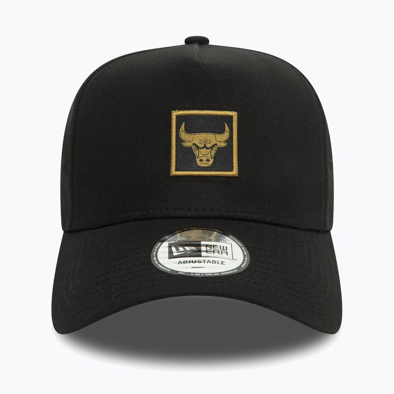 Кепка New Era Metallic Patch Eframe 9FORTY Chicago Bulls black 3