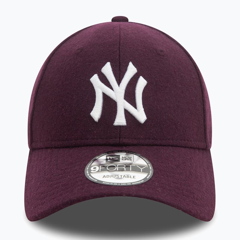 Кепка New Era Melton Wool 9FORTY New York Yankees purple 3