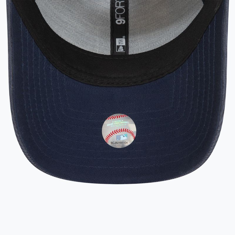 Бейсболка New Era Cord Patch 9FORTY Los Angeles Dodgers темно-синя 5