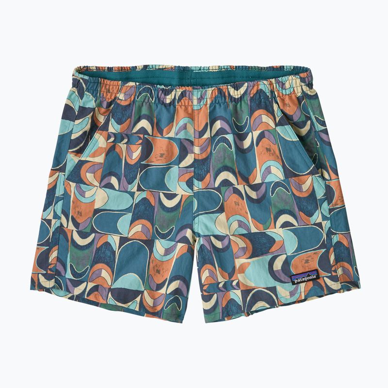 Шорти жіночі Patagonia Baggies 5" swallowtail geo/still blue