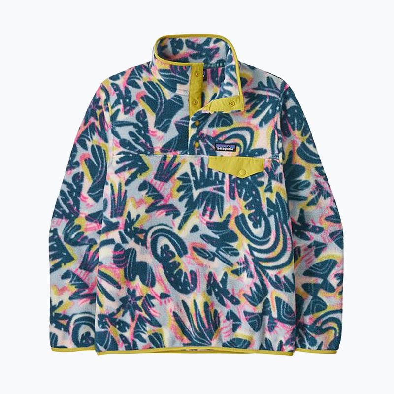Кофта трекінгова жіноча Patagonia LW Synch Snap-T P/O wild botanist/tidal teal 4