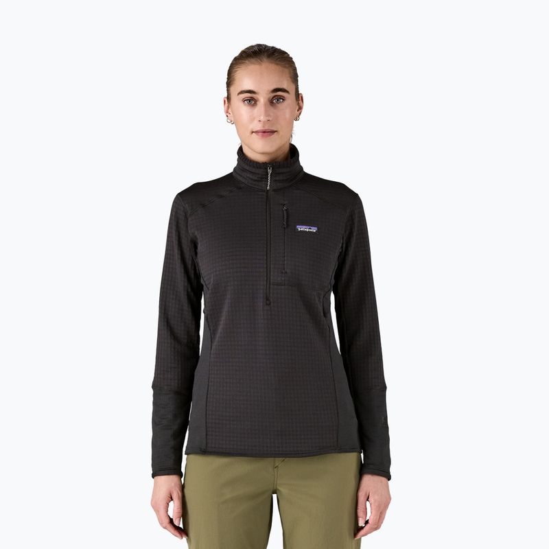 Кофта флісова жіноча Patagonia R1 black