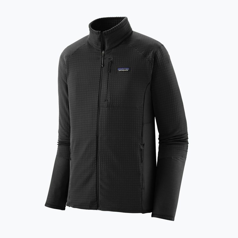 Кофта флісова чоловіча Patagonia R1 Hybrid black 3