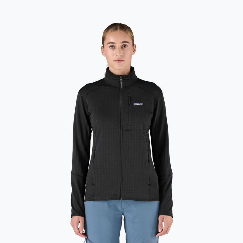 Куртка софтшел жіноча Patagonia R1 Hybrid black