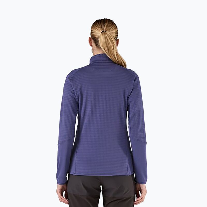 Куртка софтшел жіноча Patagonia R1 Hybrid solstice purple 2