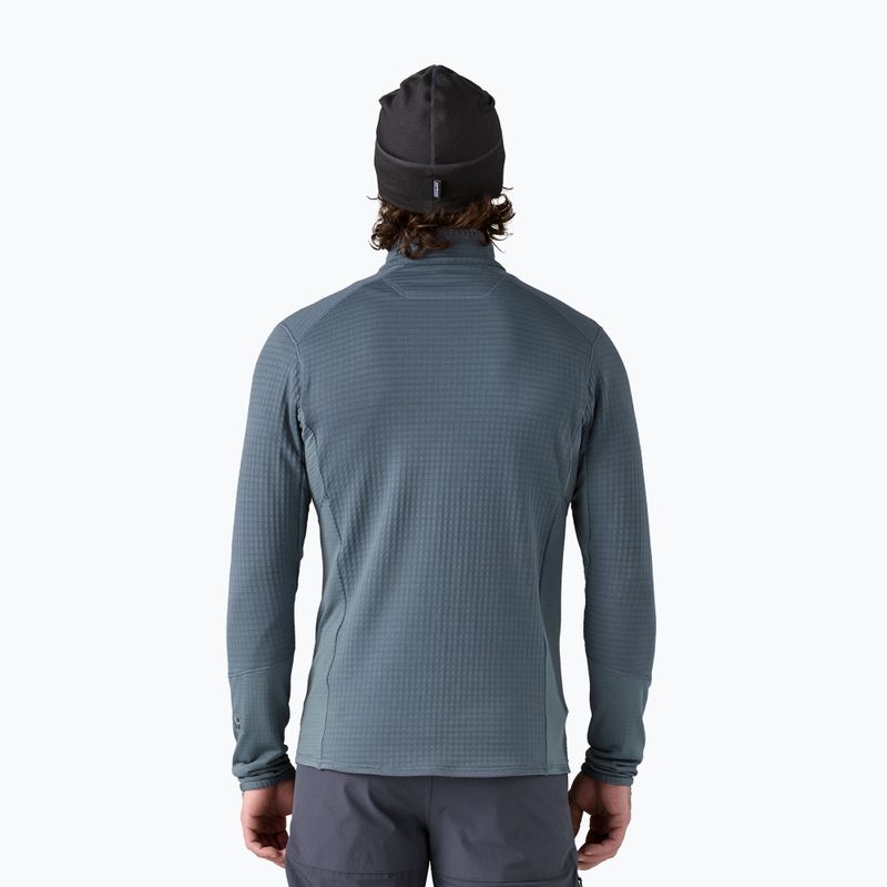 Кофта флісова чоловіча Patagonia R1 Hybrid utility blue 3