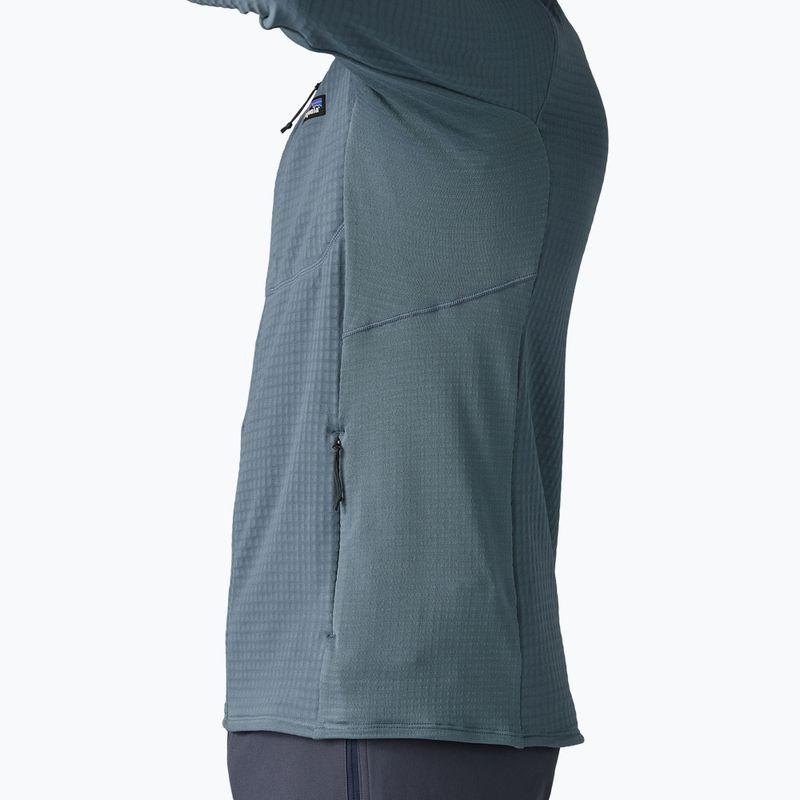 Кофта флісова чоловіча Patagonia R1 Hybrid utility blue 6