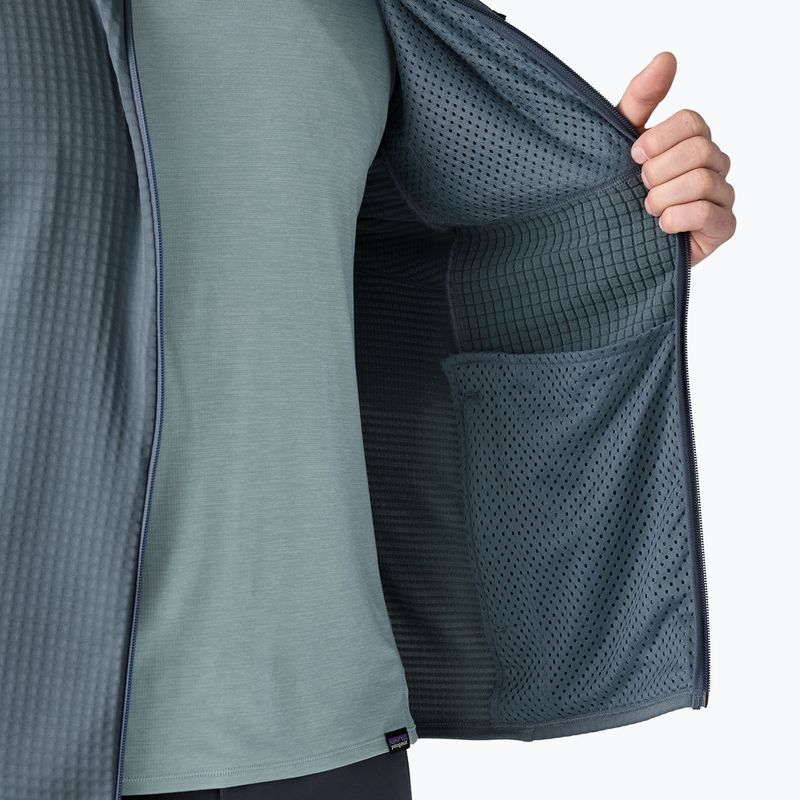 Кофта флісова чоловіча Patagonia R1 Hybrid utility blue 9